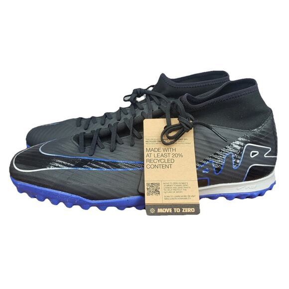 Nike Zoom Mercurial Superfly 9 Academy TF Soccer Shoes DJ5629-040 Men's Size 12 - Picture 5 of 6